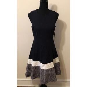 NWT Navy & Tweed Dress